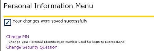 changes saved